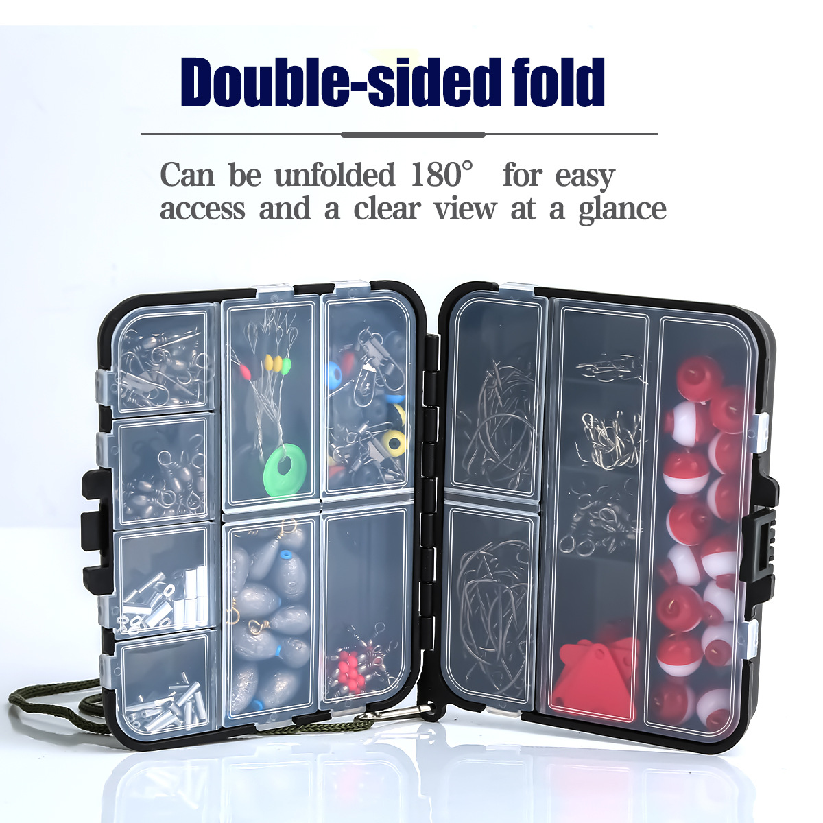 263Pcs Fishing Accessories Kit - огляд і ціна Fishing Hook Box