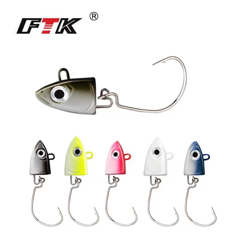 FTK 2pcs/lot 5g 12g 25g Crank  - огляд і ціна Fishing Hook Assortment