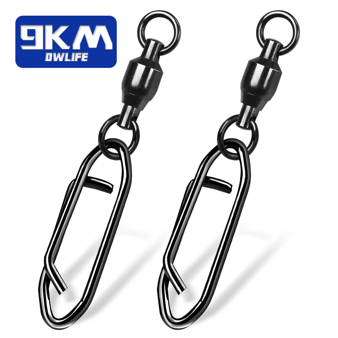 Fishing Swivels Snap 25~100Pcs - огляд і ціна Fishing Hook Offset
