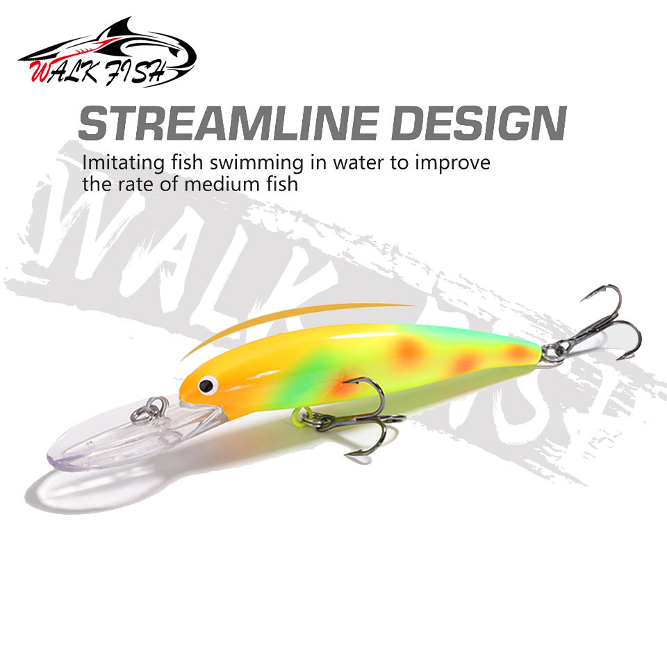 WALK FISH 12g 20g Floating Big - огляд і ціна Fishing Hook Size