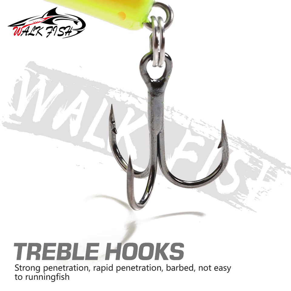 WALK FISH 12g 20g Floating Big - огляд і ціна Fishing Hook Size