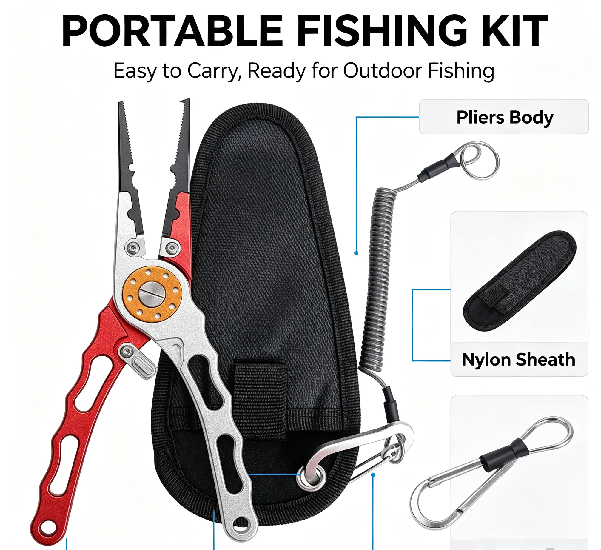 Aluminum Alloy Long Nose Fishi - огляд і ціна Fishing Hook Remover