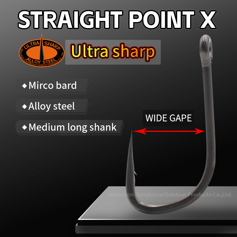 10pcs Carp Fishing Hook Straig - огляд і ціна Fishing Hook Assortment