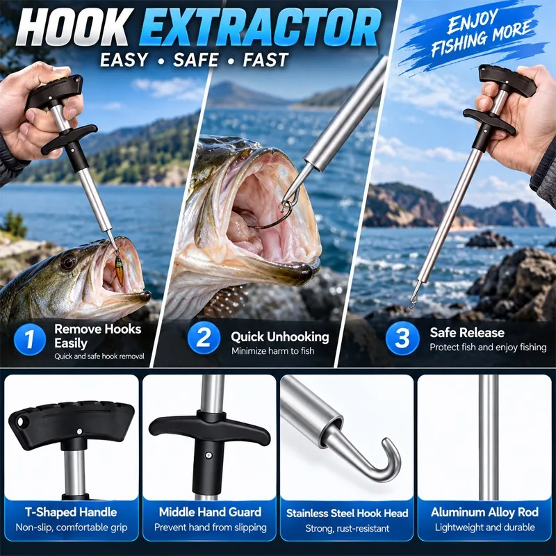 Professional Multifunctional F - огляд і ціна Fishing Hook Remover