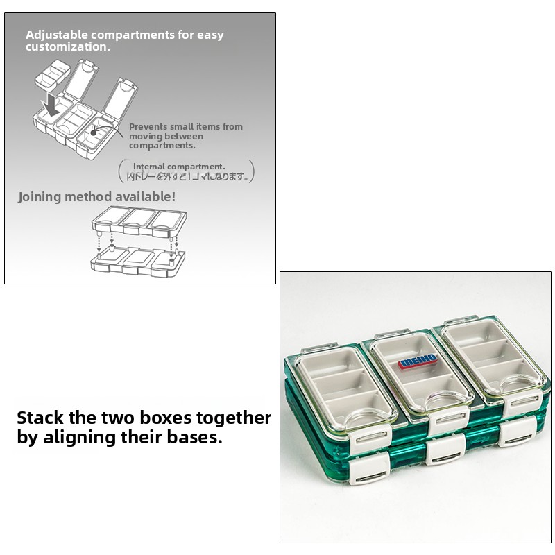 Meiho Fishing Box Small Access - огляд і ціна Fishing Hook Box