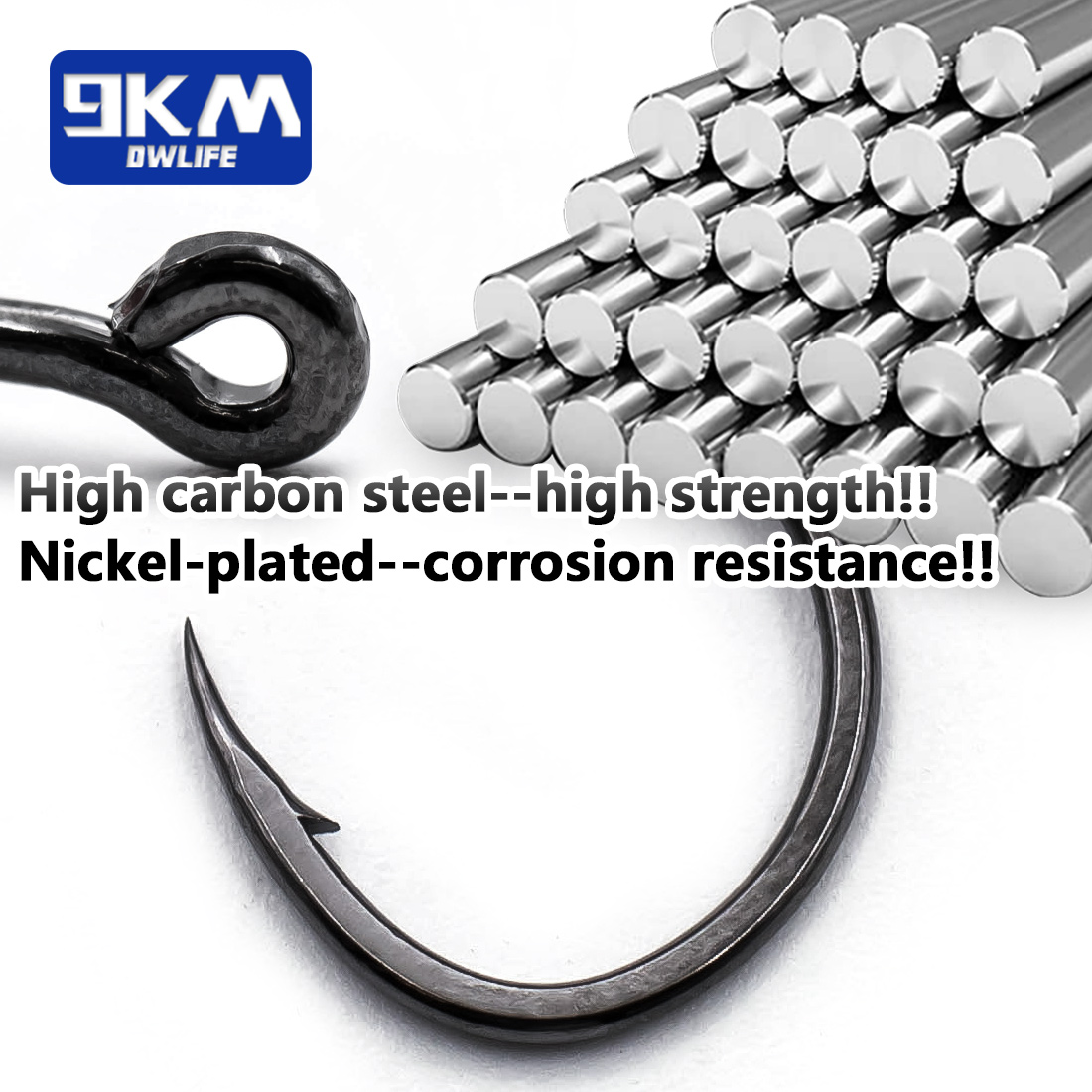9KM Iseama Fishing Hooks 50~20 - огляд і ціна Fishing Hook Assortment